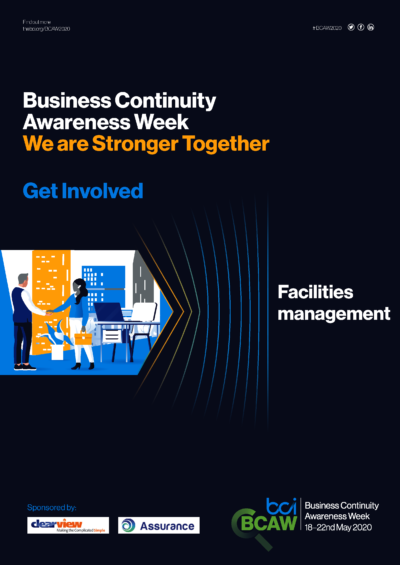 BCAW 2020 Facilities Management Poster